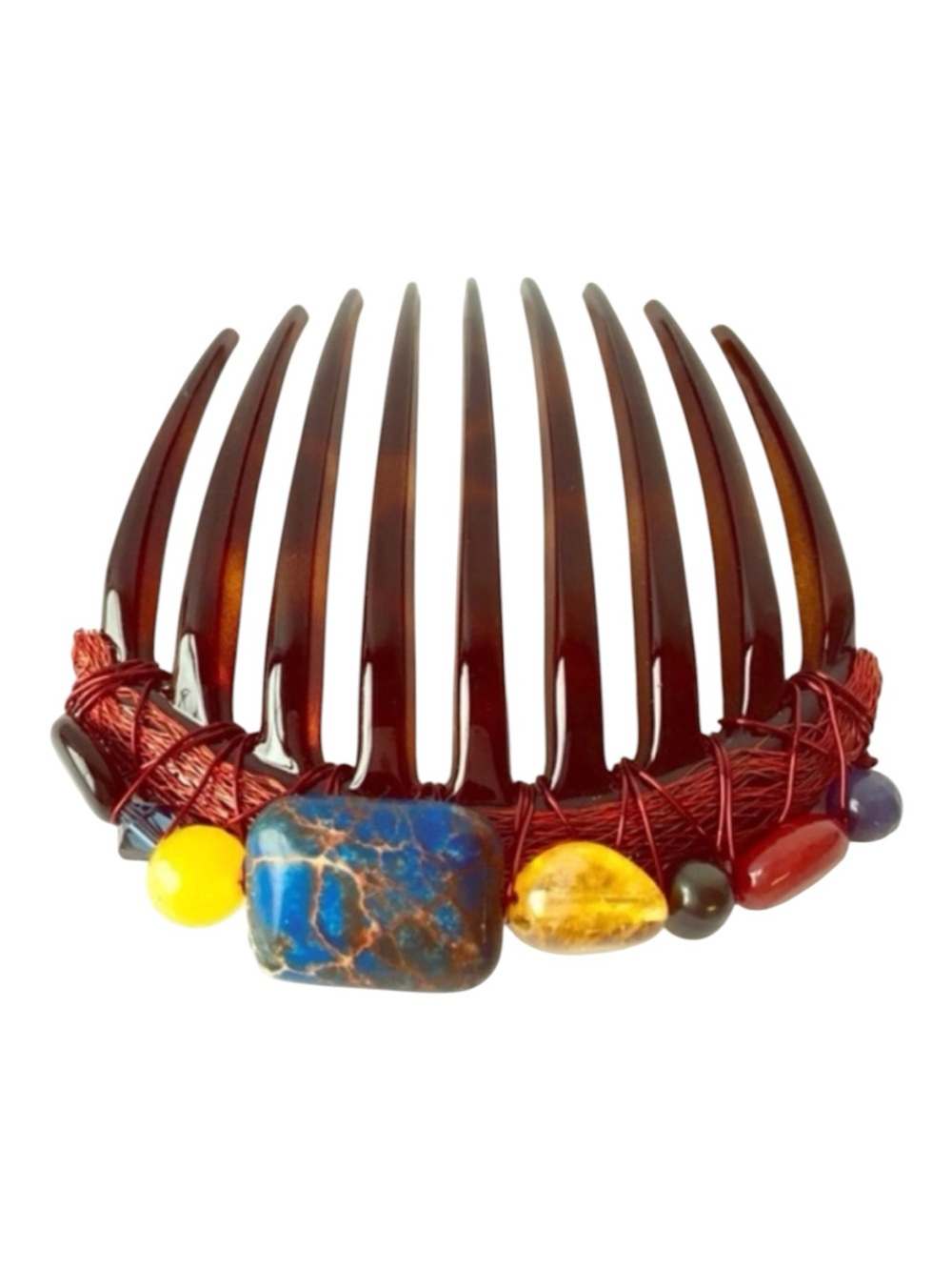 Colette Malouf Semiprecious Tort Comb